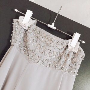 H&M strapless gown